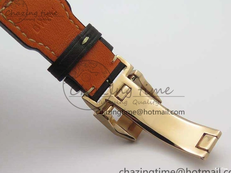 MIROTIME 0510 Popular Big Pilot Real PR IW502706 RG YLF 1:1 Best Edition Brown Dial On Calfskin Strap A 7223